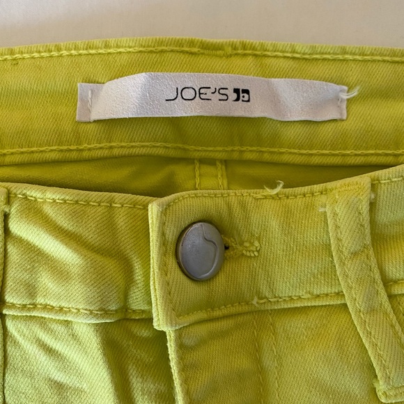 Joe’s Yellow Skinny Jeans - Picture 3 of 4
